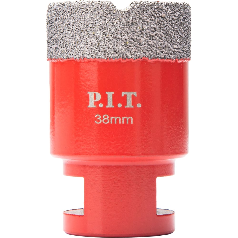 Изображение товара Коронка алмазная по керамограниту P.I.T. 38 мм, M14 для сухого сверления