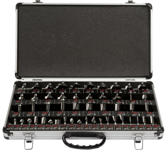 Изображение товара Набор из 50 фрез (хвостовик 6,35 мм) по дереву TREND SET/SS50X1/4TC