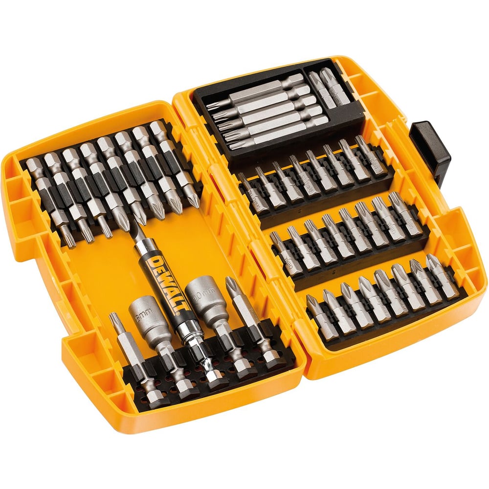 Изображение товара Набор бит в кейсе DEWALT DT71572, ToughCase 45 предметов DT71572-QZ