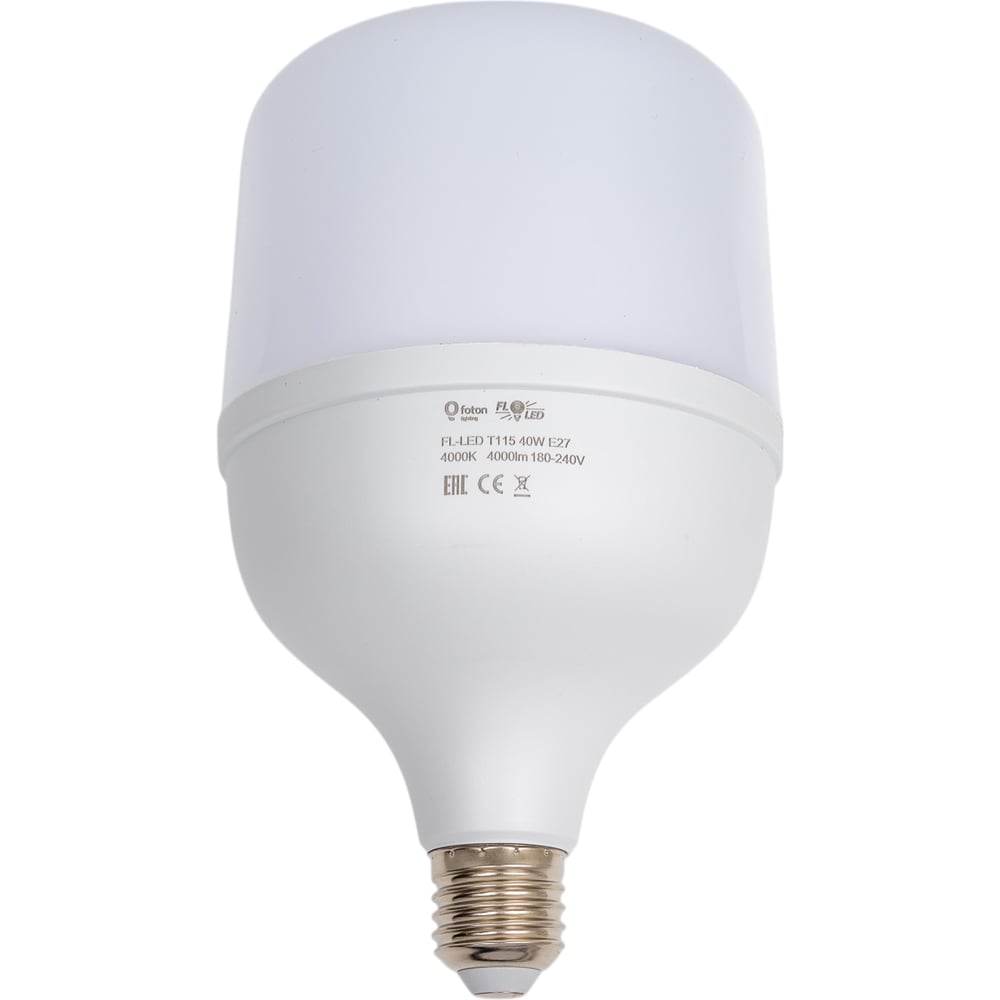 Изображение товара Лампа FL-LED T115 40W E27 4000K 4000Lm