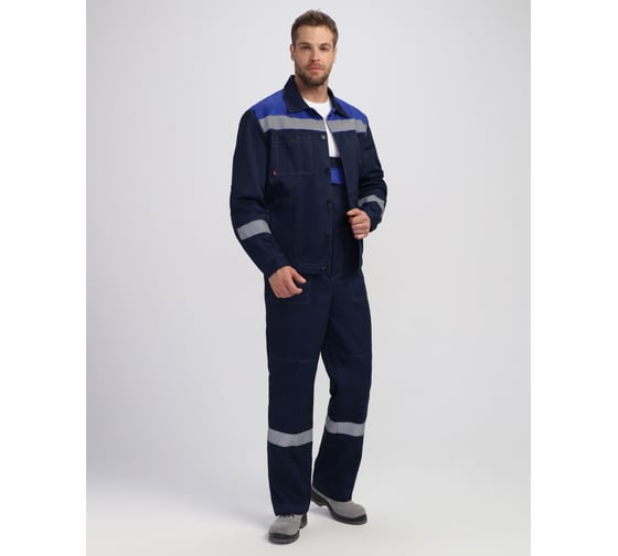Изображение товара Костюм ФАКЕЛ 87489275 Легион Премиум-2 СОП (Смесовая 240) п/к, темно-синий/васильковый 87489275.015