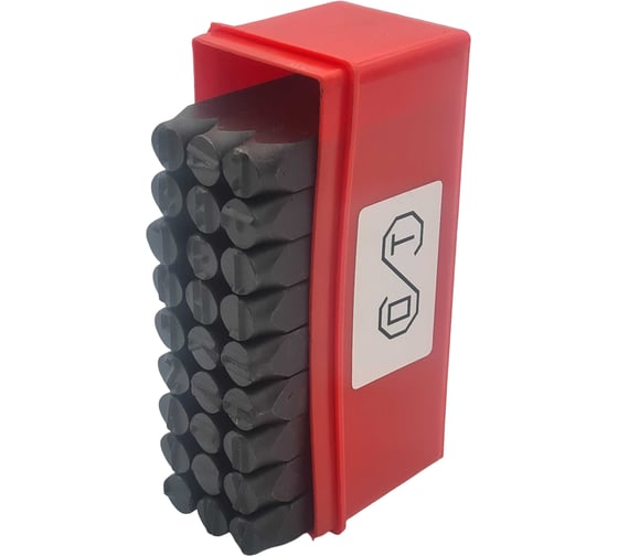 Изображение товара Клеймо буквенное ОТ латиница № 10, комплект 27 шт. 00-00000599