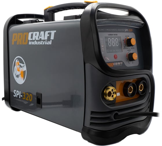 Изображение товара Инверторный сварочный полуавтомат PROCRAFT Industrial SPI320 SPI-320