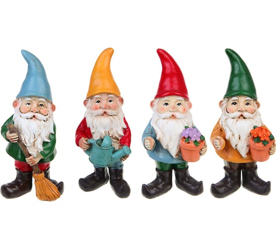 Изображение товара Фигура садовая Inbloom Эльф 7.5х6.5х16.5см, полистоун 162-291