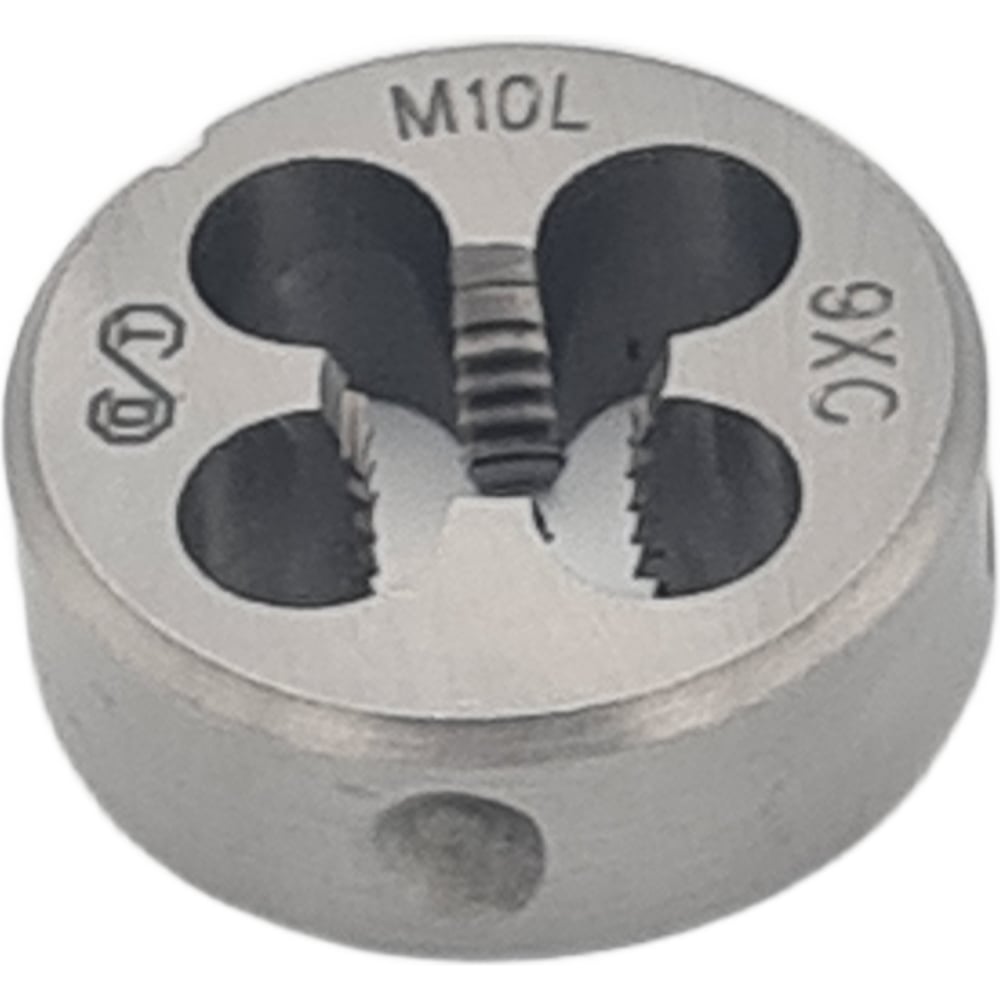 Изображение товара Плашка М10x1,5 (Ф30) 9ХС левая для метрической резьбы высочайшего качества