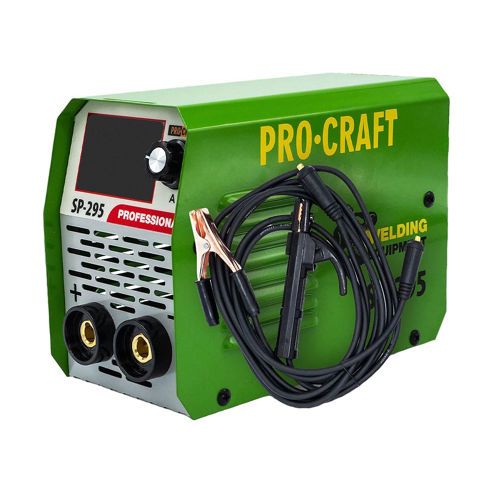 Изображение товара Инверторный сварочный аппарат PROCRAFT SP-295 NEW SP295 полупрофессиональный