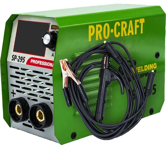 Изображение товара Инверторный сварочный аппарат PROCRAFT SP-295 NEW SP295