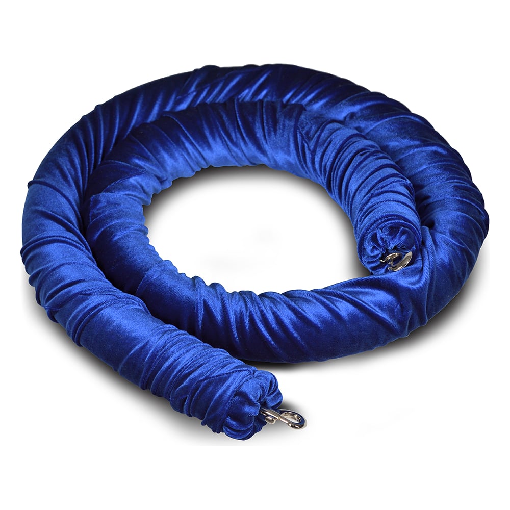 Изображение товара Декоративный бархатный канат Rusbarrier KBS-104520 синий 2 метра