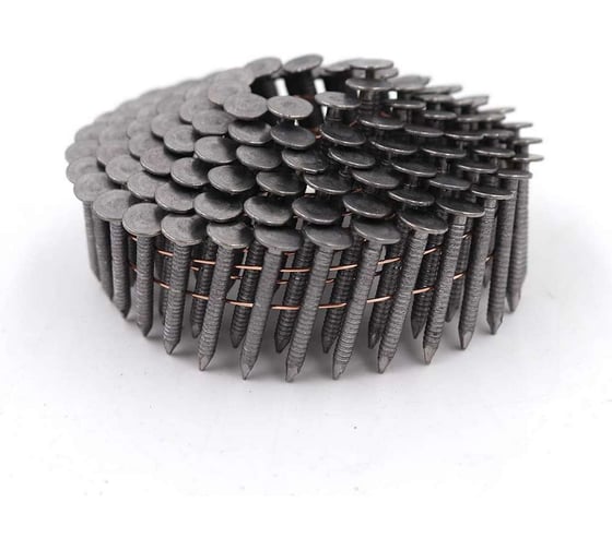 Изображение товара Гвоздь кровельный барабанный СПГФ 32*3.1мм, гладкий, премиум, светлый 2160 шт. ГКБ_32*3.1_Гл_Пр_Св_СПГФ