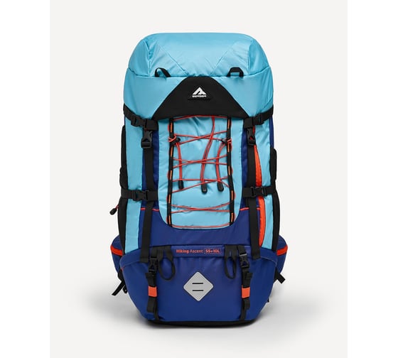 Изображение товара Рюкзак Berger Hiking Ascent BHA25BP-02, голубой/синий, 55+10 л ЦБ-00003907