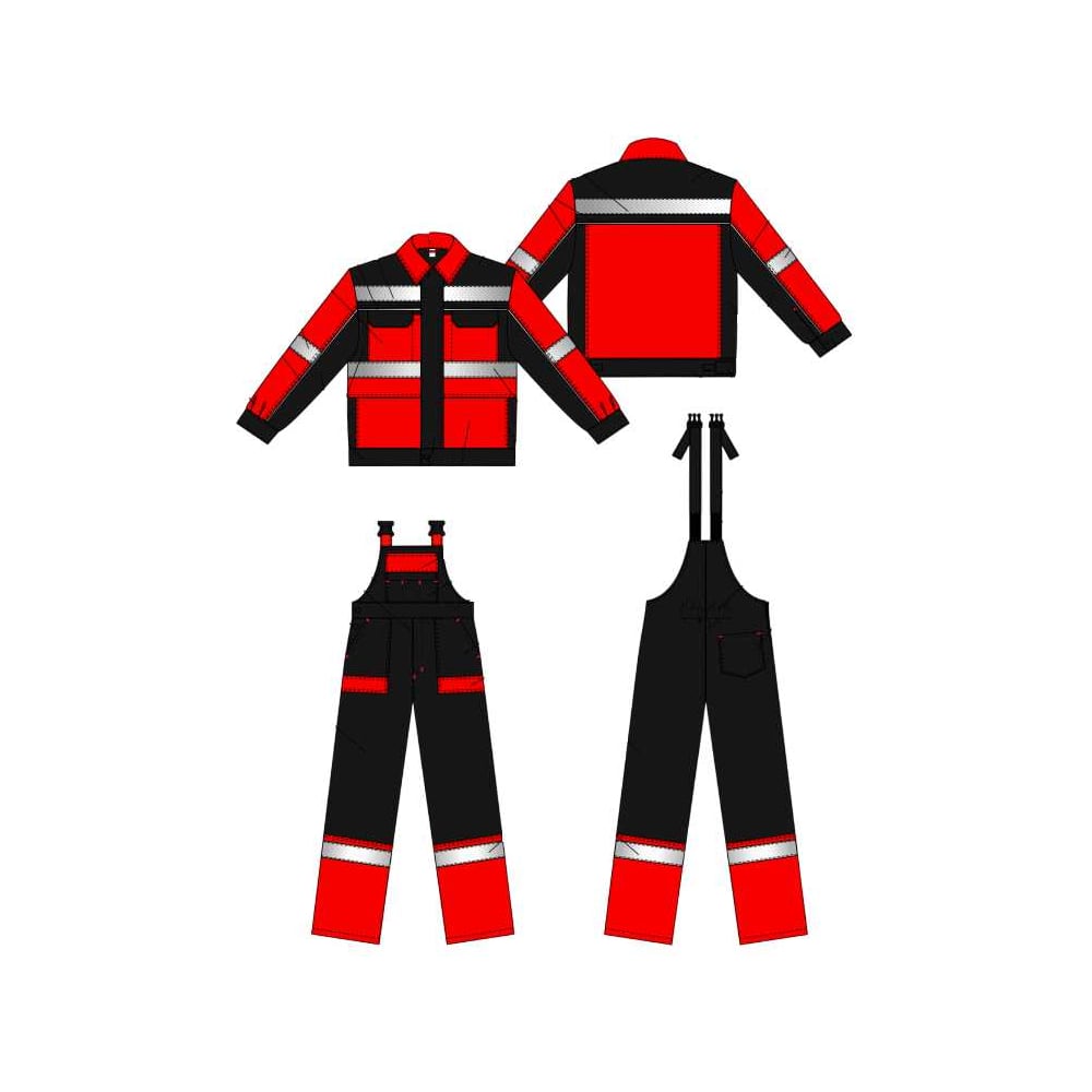 Изображение товара Костюм URSUS РЕСПЕКТ куртка и полукомбинезон для мужчин 60-62 водоотталкивающая