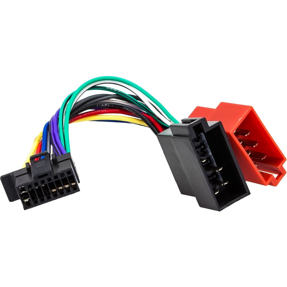 Изображение товара Разъем для магнитолы AURA ISO SONY 2012- универсальный с предохранителем сбоку AWU-SY03