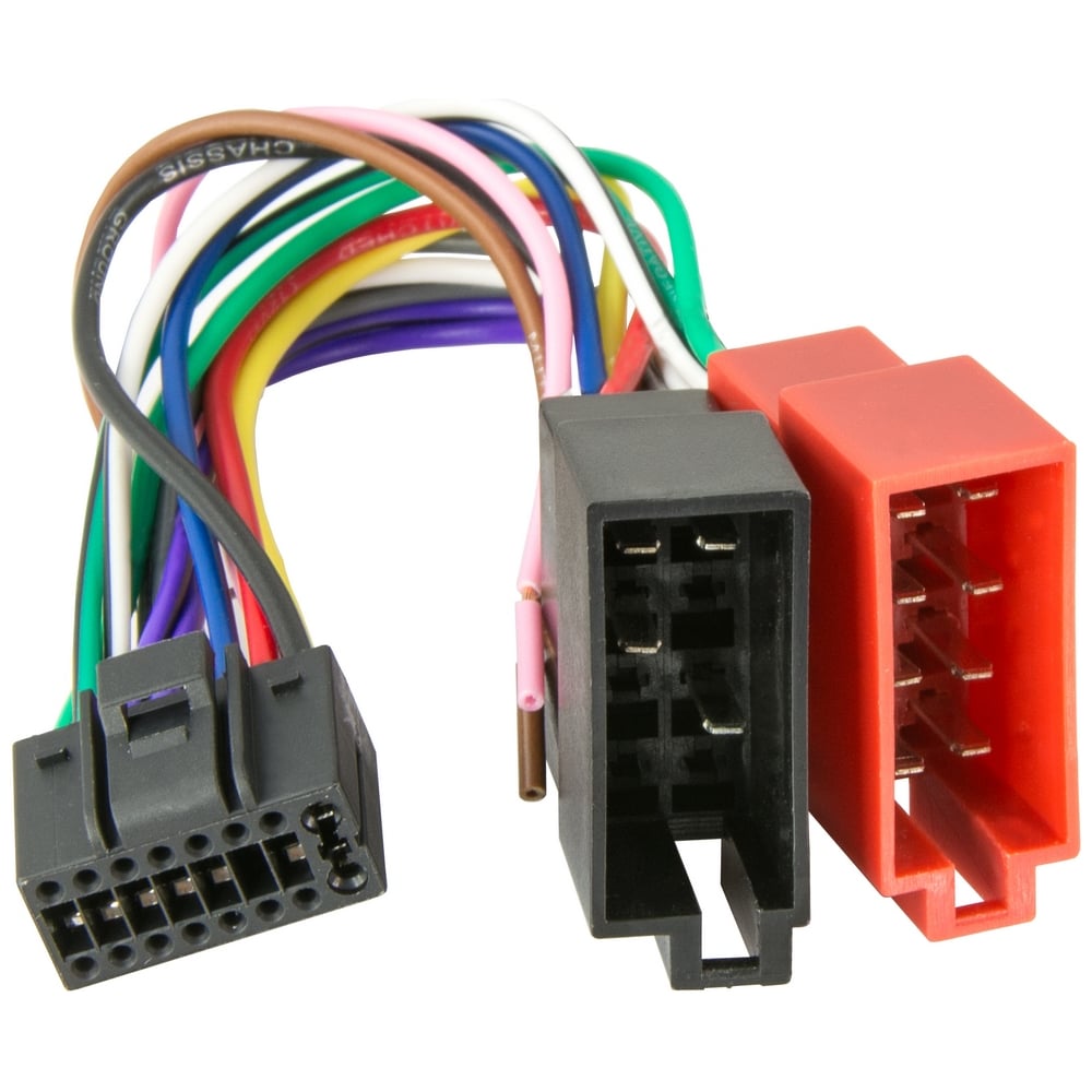 Изображение товара Разъем для магнитолы AURA ISO JVC SONY 2012+ 16 pin to ISO AWU-JV02