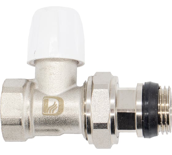 Изображение товара Клапан нижний радиаторный прямой с уплотнительным кольцом Damento 1/2" В-Н Clima 023006