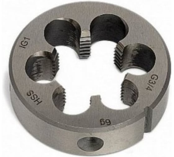 Изображение товара Плашка Rockforce M9x1.0-Ø25мм, в пластиковом футляре RF-DIE9x1(10442)