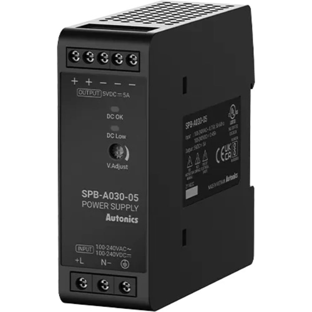 Изображение товара Блок питания Autonics SPB-A-30-24 для светодиодов и промышленного применения 24 В