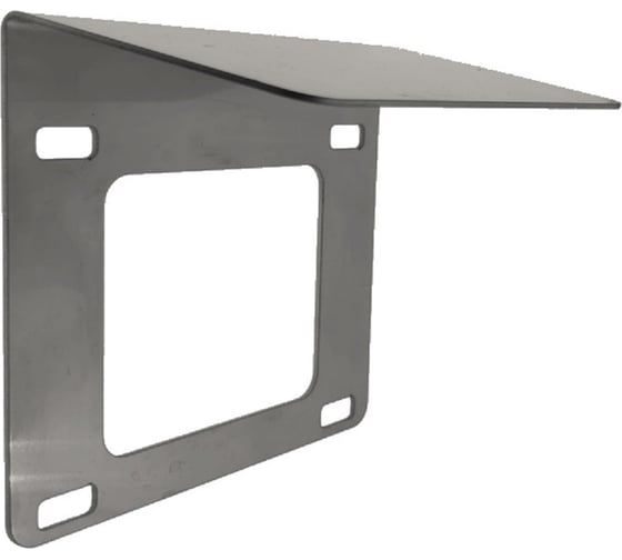 Изображение товара Козырек защитный универсальный Магнито-Контакт для замка АЯКС, нержавеющая сталь арт. 00-00010797