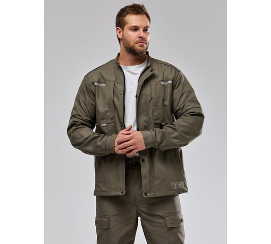Изображение товара Куртка мужская летняя ООО ГУП Бисер "Оптимус хаки" 136-140/182-188 4630407359256
