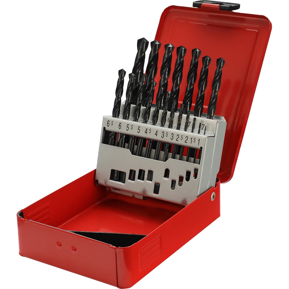 Изображение товара Набор сверл по металлу H-Tools серия Pro 1-10 мм, 19 шт
