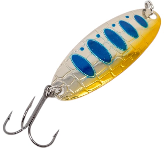 Изображение товара Колеблющаяся блесна LUCKY JOHN CROCO SPOON SHALLOW WATER CONCEPT, 10.0г, цвет 019 LJCSS10-019