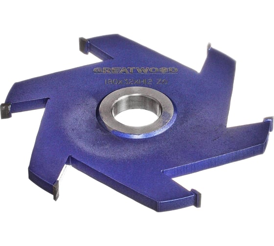 Изображение товара Фреза пазовая напайная Greatwood HW 180 32 12 z6 фрезер TL20301