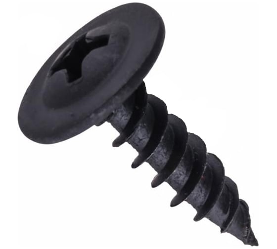 Изображение товара Саморез для металла с прессшайбой ЦКИ 4.2х32 остроконечный, фосфат., Ph2, уп. 200 шт. 62084