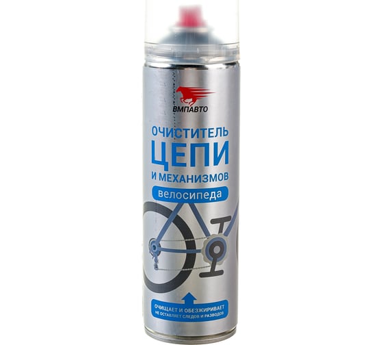 Изображение товара Очиститель цепи и механизмов велосипеда ВМПАВТО 650мл флакон-аэрозоль 8411