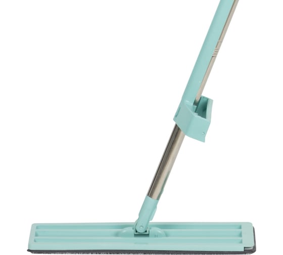 Изображение товара Швабра для пола Рыжий кот WRING SIMPLE с механизмом отжима и насадкой из микрофибры 102536