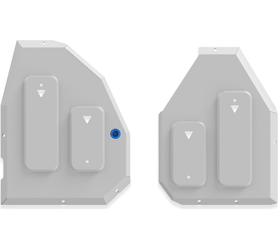 Изображение товара Защита топливного бака Rival для Omoda C5 I РКПП 4WD 2021-н.в., рынок РФ, алюминий 3 мм, с крепежом, штампованная, 333.0947.1