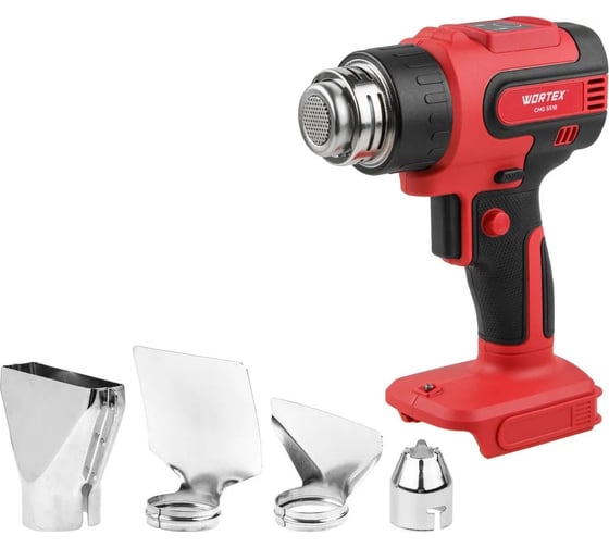 Изображение товара Аккумуляторная термовоздуходувка WORTEX CHG 5518 в коробке, ALL1 XLT SOLO 18 В, 1 скорость, 300-550 C 1333609
