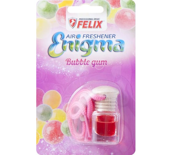 Изображение товара Ароматизатор FELIX подвесной, жевательная резинка, 6 мл 411040164
