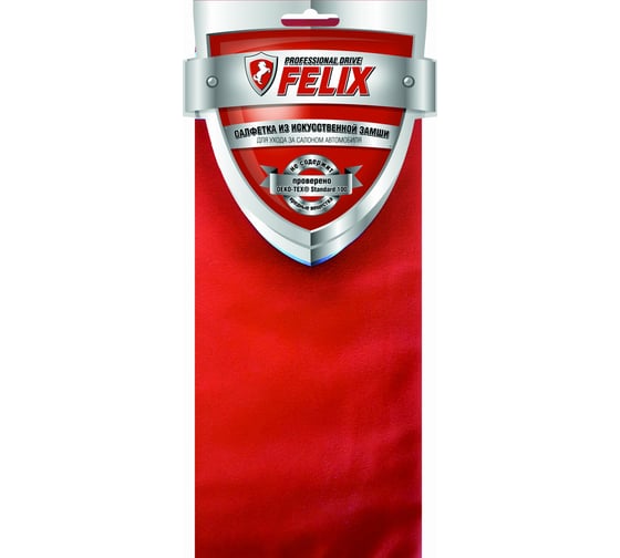 Изображение товара Салфетка для салона автомобиля FELIX искусственная замша 411040070