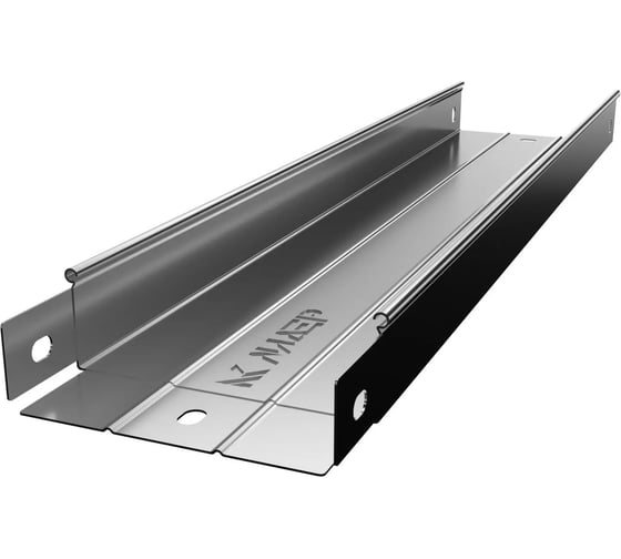 Изображение товара Лоток неперфорированный замковый оцинкованный CABLIDERTRAYS ЛМЗ-400х400-0,7-3000