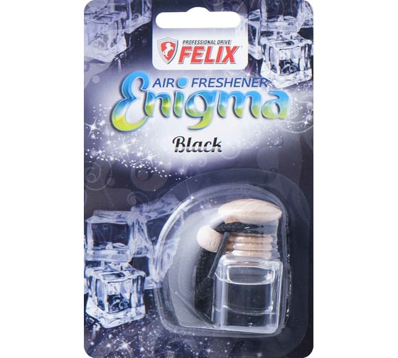 Изображение товара Ароматизатор FELIX подвесной, чёрный, 6 мл 411040153