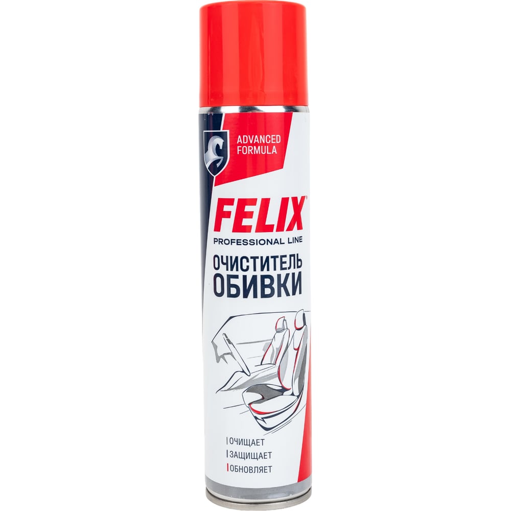 Очиститель обивки FELIX очиститель инжекторов felix