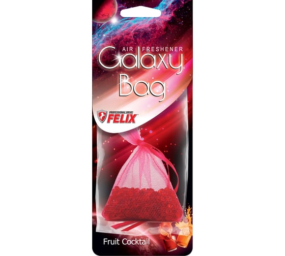 Изображение товара Ароматизатор в мешочках FELIX Galaxy bag фруктовый пунш 411040136