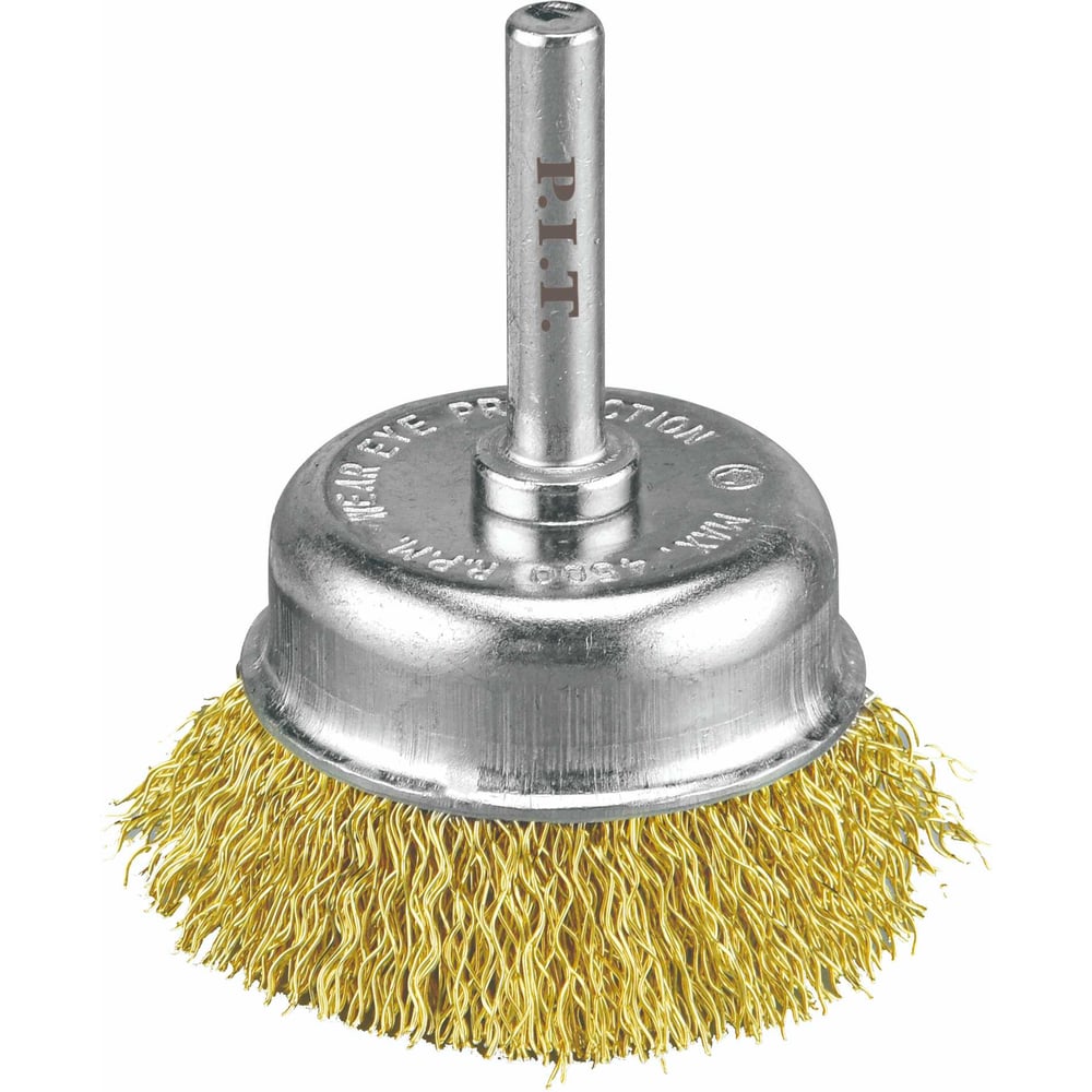 Изображение товара Кордщетка чашечная P.I.T. APLS10-C075 75 мм 0,3 мм волнистая проволока