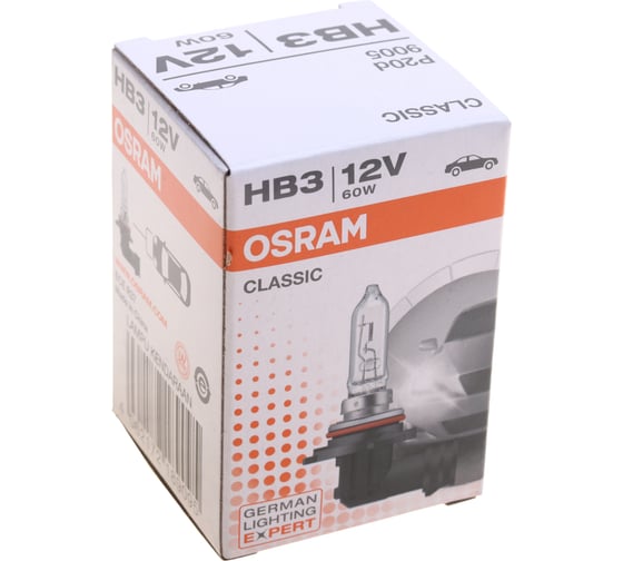 Изображение товара Автолампа HB3/9005 60 P20d 12В 9005CLC Osram 784204