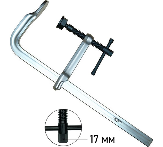 Изображение товара Струбцина F-образная кованая усиленная DUEL 400 мм, 37204012