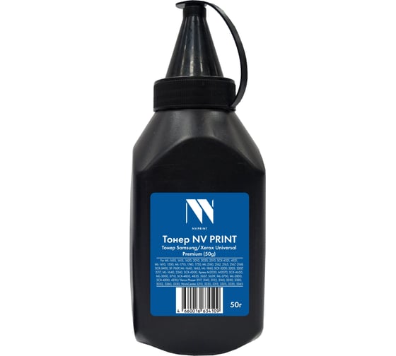 Изображение товара Тонер NV Print NVP для Samsung/Xerox Universal ML1710 Premium (160г) для ML-1610, 1625, 2010, 2020, 2510, 2570, SCX-4321, 4521, ML-1410, 1500, 1510, ML-1710, 1750, 1780, ML-2160, NV-S/X-UNIV-PR-50G