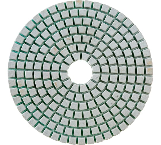 Изображение товара Круг алмазный гибкий шлифовальный для полировки мрамора (100х3х15 мм; Р800) vertextools 12500-0800