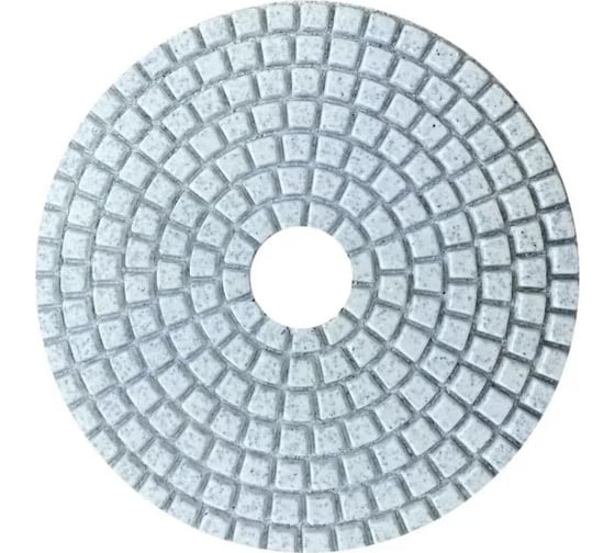 Изображение товара Круг алмазный гибкий шлифовальный для полировки мрамора (100х3х15 мм; Р1500) vertextools 12500-1500
