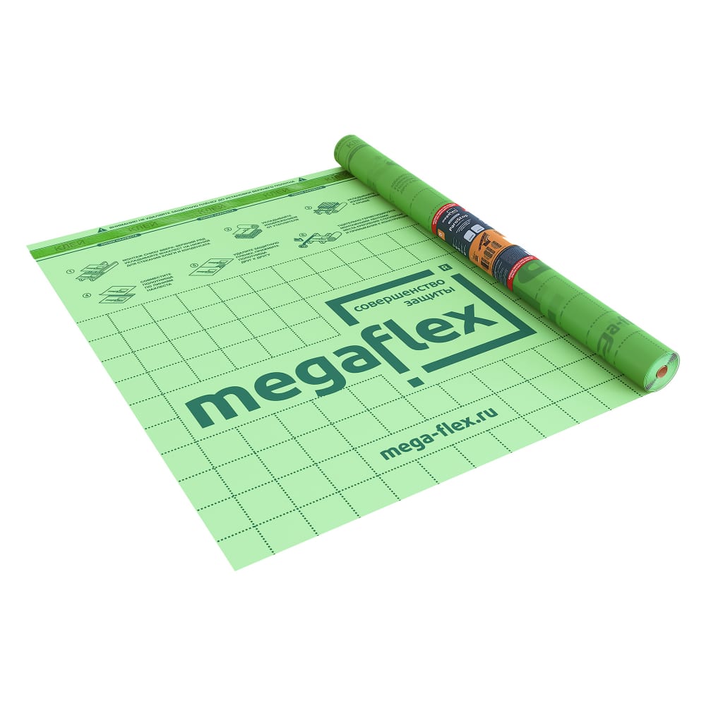 фото Двухслойная пароизоляционная пленка megaflex