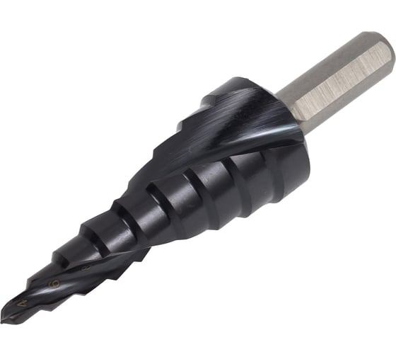 Изображение товара Сверло ступенчатое Профоснастка 3413 M35 TiALN, 4-20 мм, 9 ст, хв.8 мм 30106113