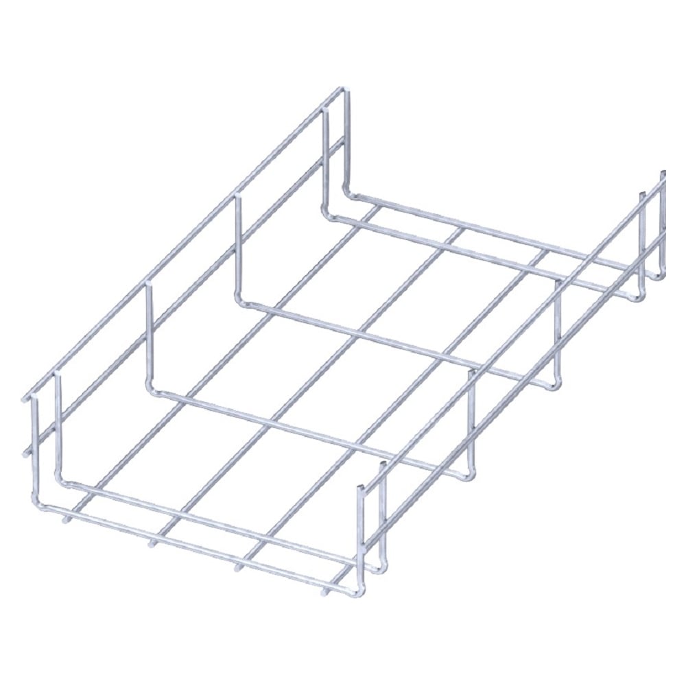 Изображение товара Проволочный лоток PRO-lotki.ru PRO80x200 3,8 INOX из нержавеющей стали для монтажа проводки