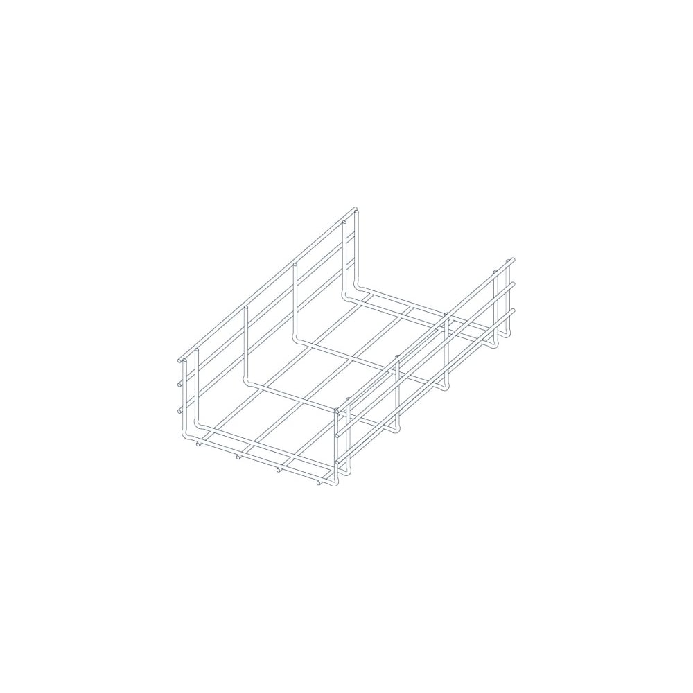 Изображение товара Проволочный лоток PRO-lotki.ru PRO100x300 3,8 INOX для монтажа проводки