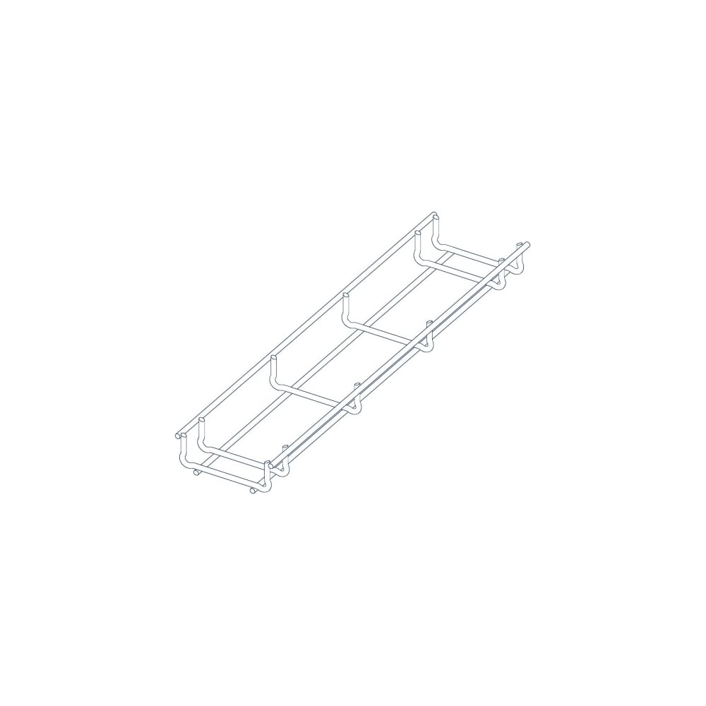 Изображение товара Проволочный лоток PRO-lotki.ru PRO30x500 INOX из нержавеющей стали для монтажа