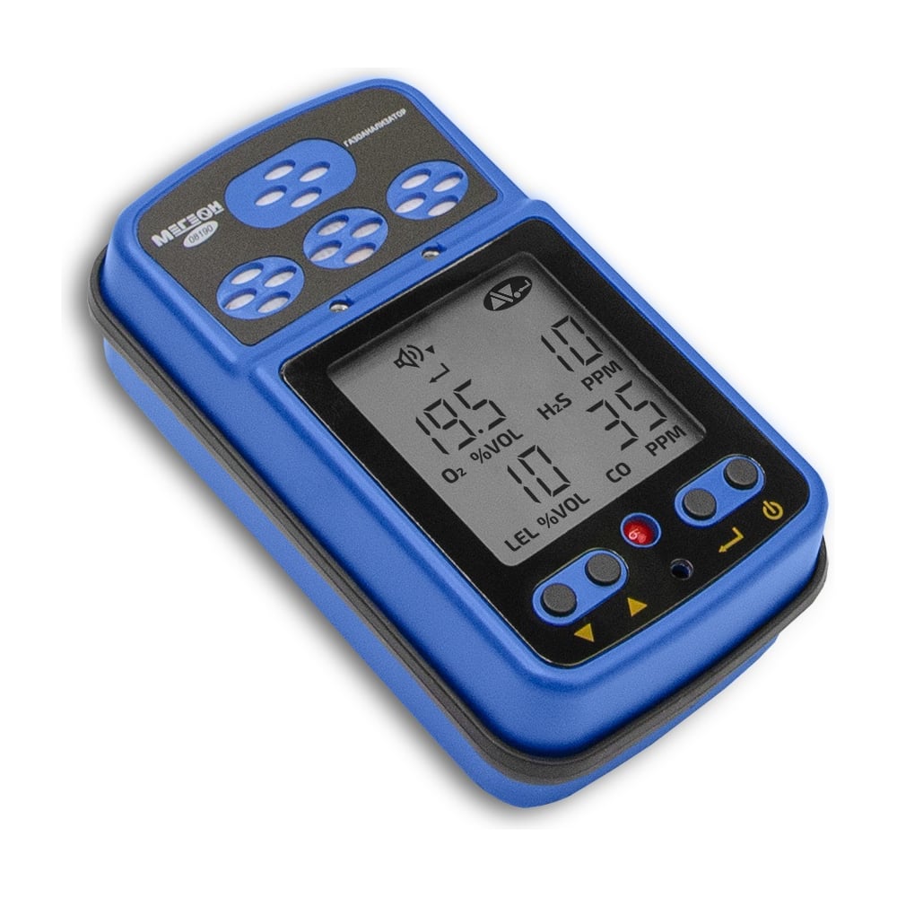 Изображение товара Газоанализатор МЕГЕОН 08190 4 в 1 для контроля газов и безопасности