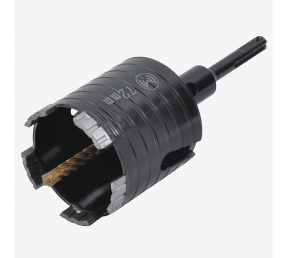 Изображение товара Коронка алмазная по бетону MONOGRAM 72 мм 5 т урбосегментов безударная 108-179