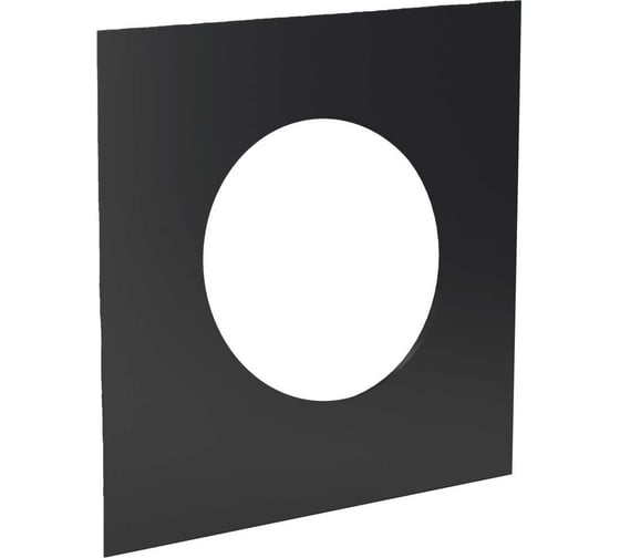 Изображение товара Отражатель с отверстием Металлик и Ко 200x500x500, Оц 0.50, RAL 9005, терм. о О0000084183